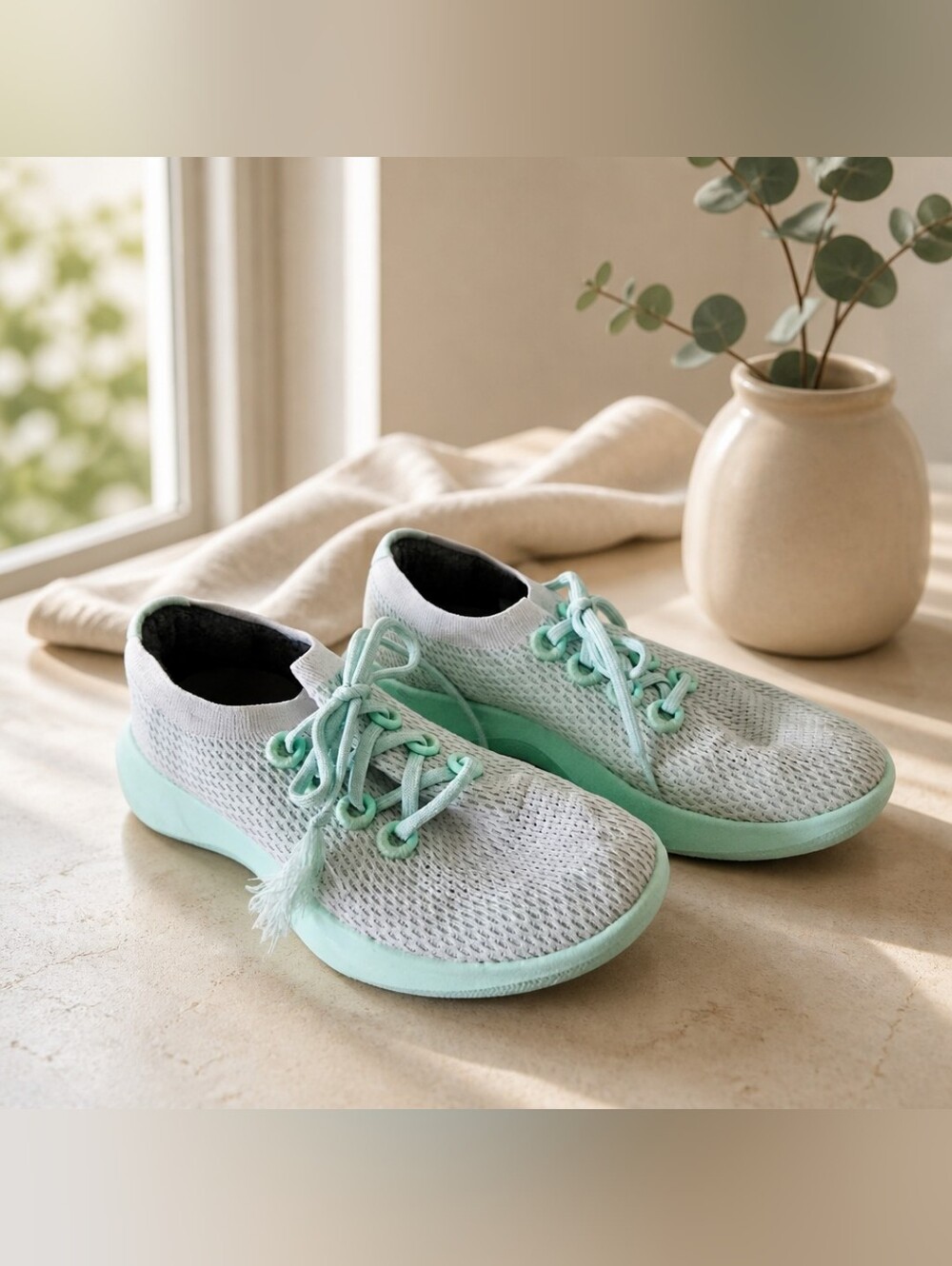Allbirds Tree Dasher Cyclone Men's SZ 9 Running Sneaker Padded Heel Lightweight
